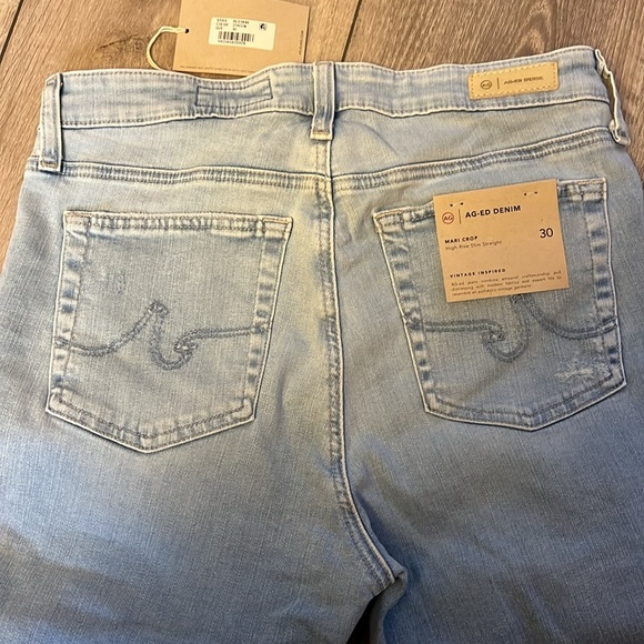 AG-ED Denim Mari Crop - Picture 3 of 4